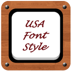 USA Font Style 아이콘