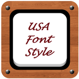 USA Font Style ikona