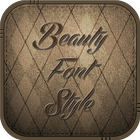 Beauty Font Style icône