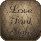 Icona Love Font Style