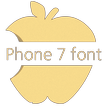 phone 8 font