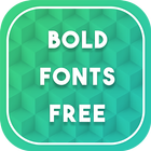 Bold Fonts Free icon