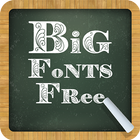 آیکون‌ Big Fonts Free