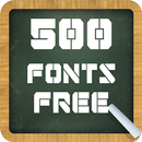 APK 500 Fonts Free