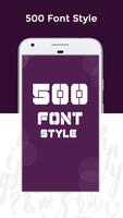 برنامه‌نما 500 Fonts Free عکس از صفحه