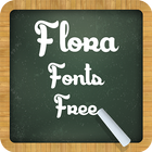 Flora Fonts Free ไอคอน