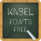 آیکون‌ Kabel Fonts Free