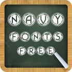 Navy Fonts Free biểu tượng
