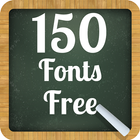 150 Fonts Free আইকন