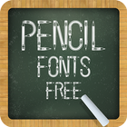 Pencil Fonts Free আইকন