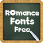 Romance Fonts Free icono