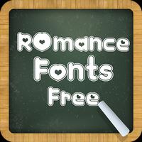 Romance Fonts Free 海報