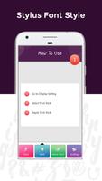 Stylus Fonts Free capture d'écran 2
