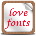 love fonts