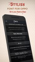 Stylish Font for OPPO - Stylish Font Free syot layar 3