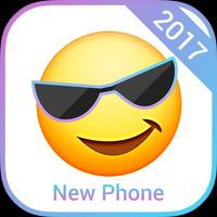 Phone Emoji Font Affiche