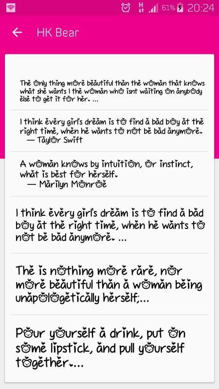 Girly Fonts For Android APK Download