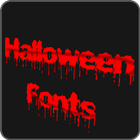 Halloween fonts for FlipFont icône