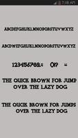 Pen Writing Fonts screenshot 1