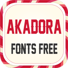 AkaDora Fonts Free أيقونة