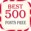 Best 500 Fonts Free