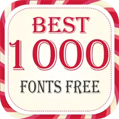 Baixar Best 1000 Fonts Free APK