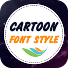 Cartoon Font Style-icoon