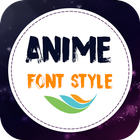Anime Font Style ícone