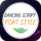 Dancing Script Font Style icône