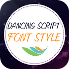 آیکون‌ Dancing Script Font Style