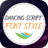 ikon Dancing Script Font Style