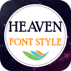 Heaven Font Style icono