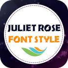 Juliet Rose Font Style أيقونة
