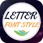 Letter Font Style icône