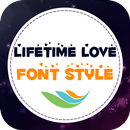 Lifetime Love Font Style APK