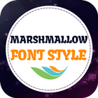 ikon Marshmallow Font Style