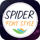 Spider Font Style APK