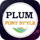 Plum Font Style APK