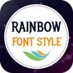 Rainbow Font Style