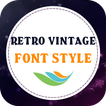 Retro VIntage Font Style