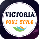 Victoria Font Style アイコン