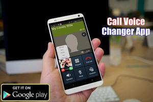 پوستر Call Voice Changer app