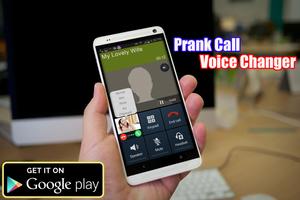 Prank Call Voice Changer โปสเตอร์