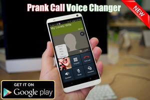 Prank Call  voice changer app-poster