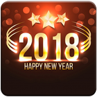 Top Live GIF New Year 2018 icône