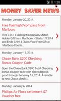 Money Saver News and Deals poster