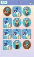 Super Hero Matching Game imagem de tela 1