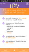 PLAN HPV capture d'écran 2