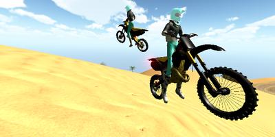 Wasteland Motocross Driver 截图 1