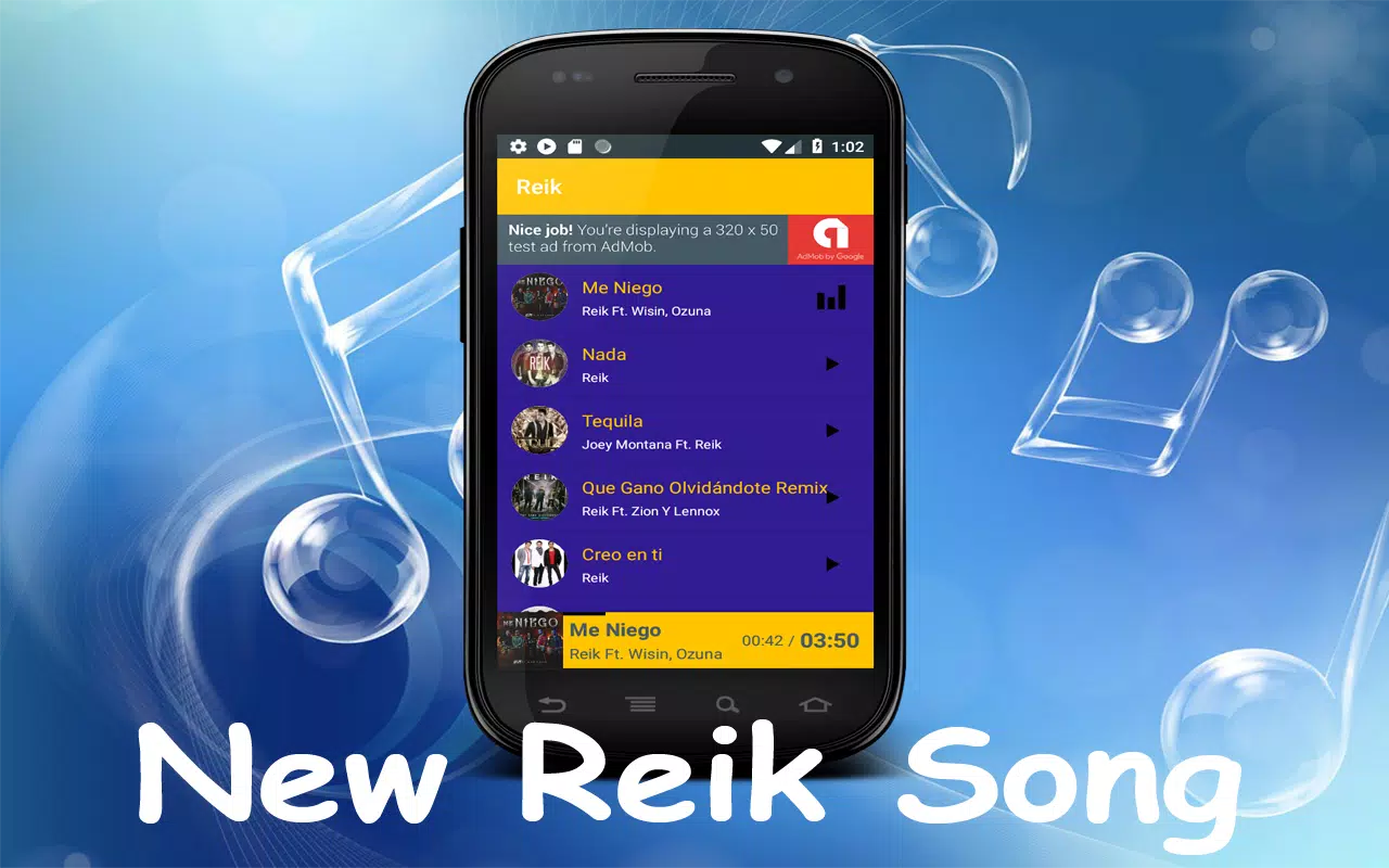 Descarga de APK de Me Niego - Reik Ft. Wisin, Ozuna para Android